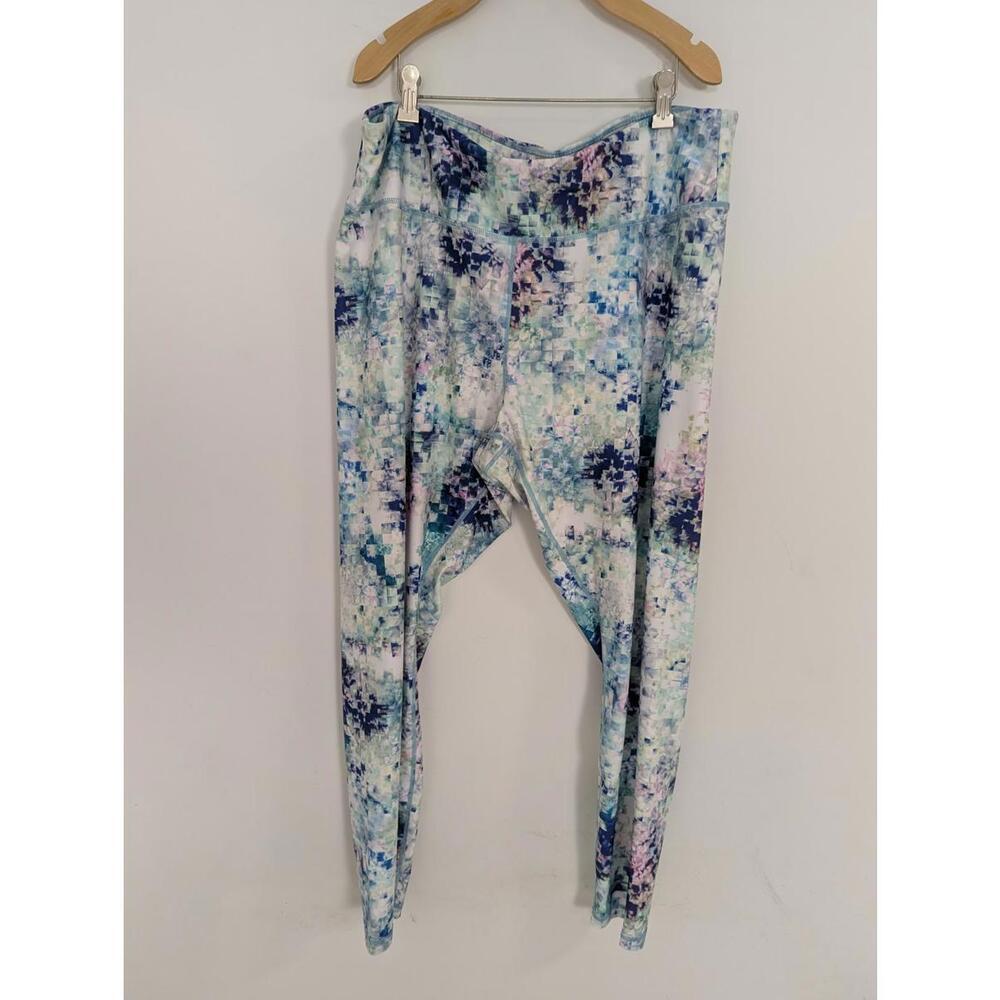 Joe Fresh Women's Tie Dye Activewear Legging Size 2X Sporty Activewear